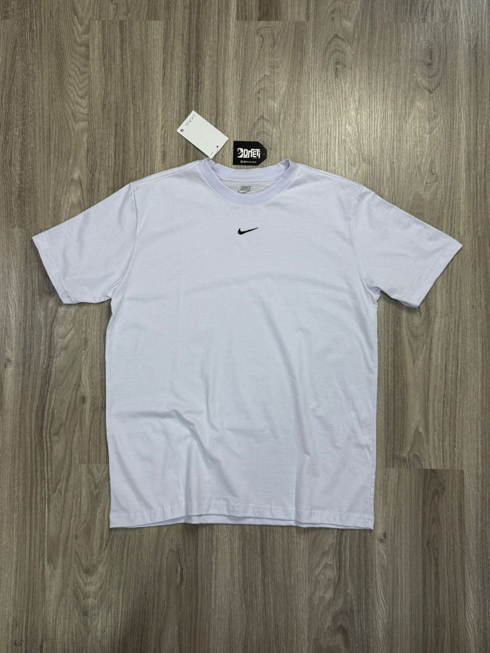 CAMISETA NK BASIC ESSENTIALS - BRANCA