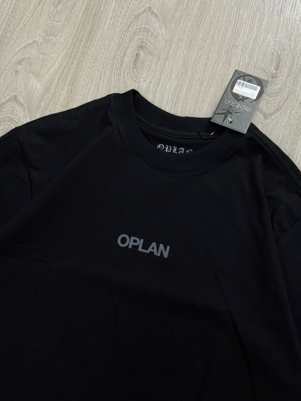 CAMISETA OVERSIZED OPLAN PURITY - PRETA