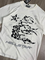 CAMISETA HELLSTAR THORN GLITTER - OFFWHITE