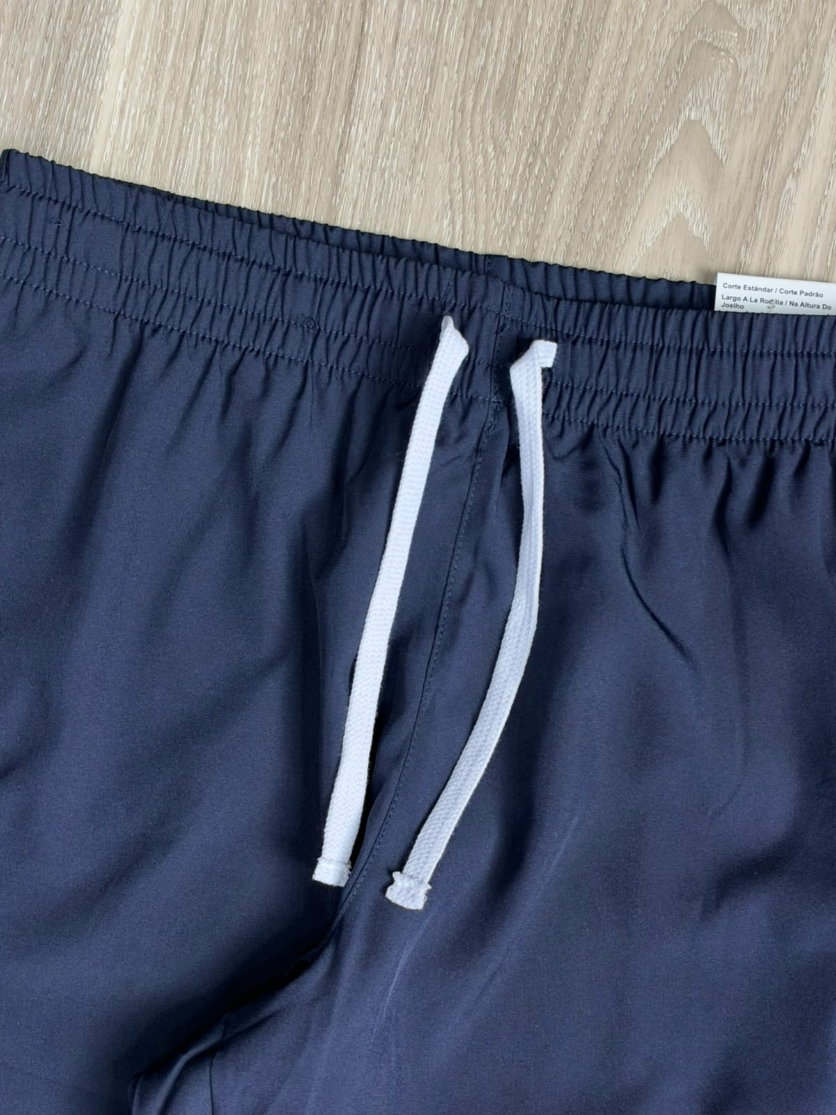 SHORTS TACTEL NK CLUB BORDADO - AZUL MARINHO