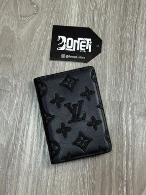 PORTA CARTÃO LV ECLIPSE LISO - PRETA