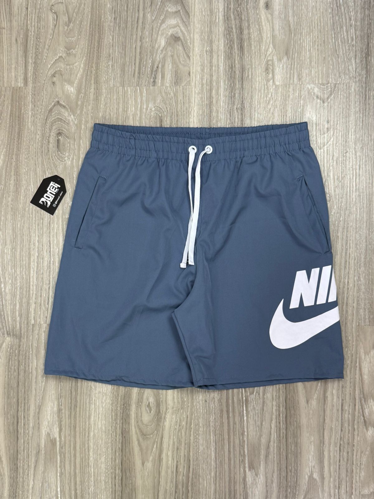 SHORTS TACTEL NK ICON - AZUL PETRÓLEO