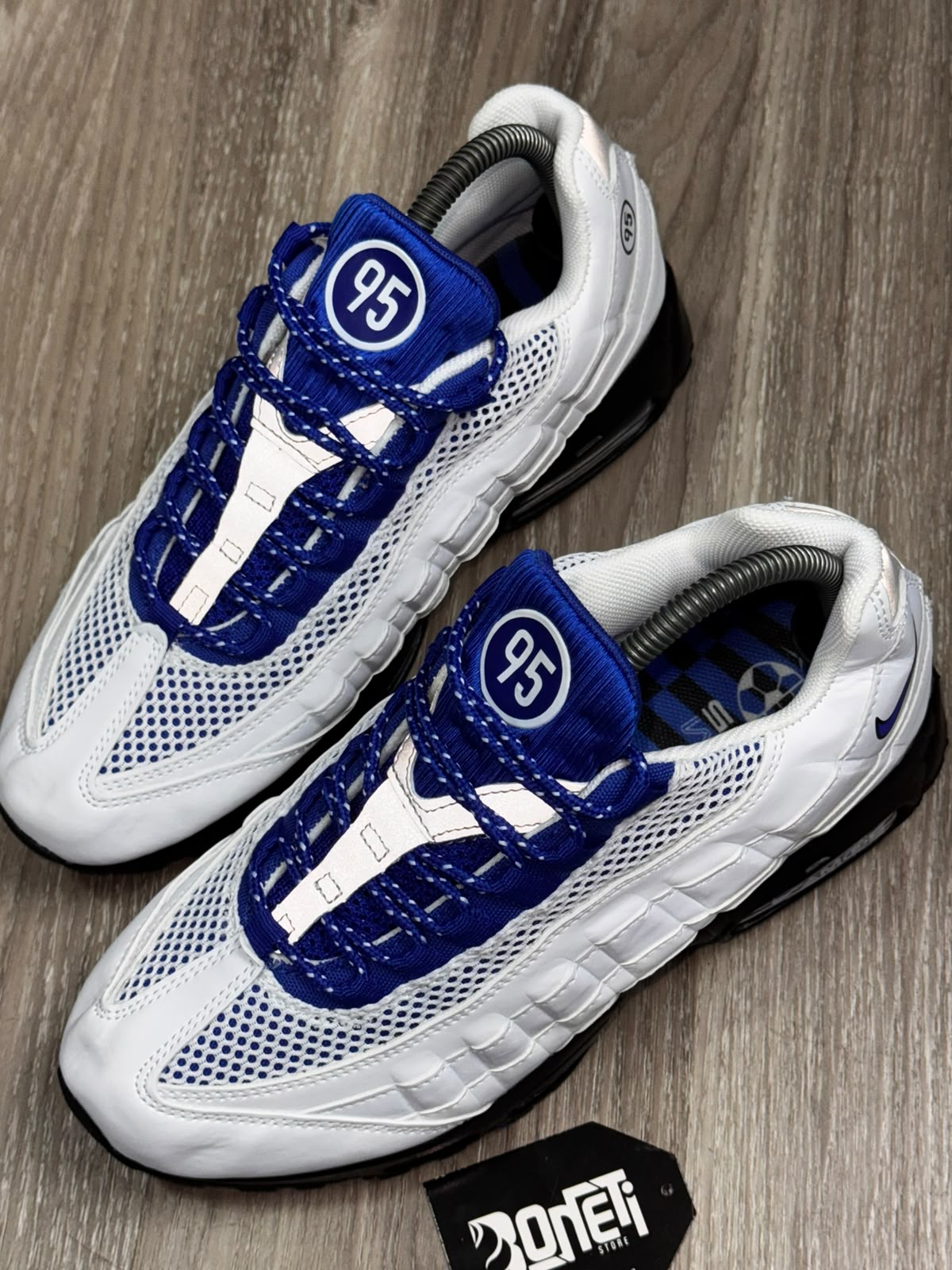 TÊNIS NK AIR MAX 95 TOTAL 90  - BRANCO/AZUL