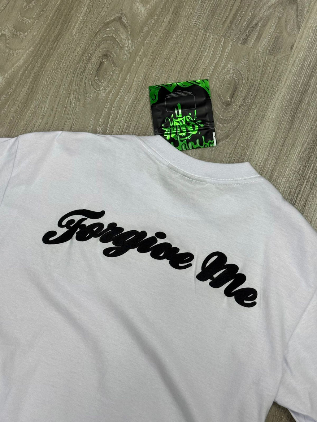 CAMISETA SYNA SIMPLE FORGIVE ME - BRANCA
