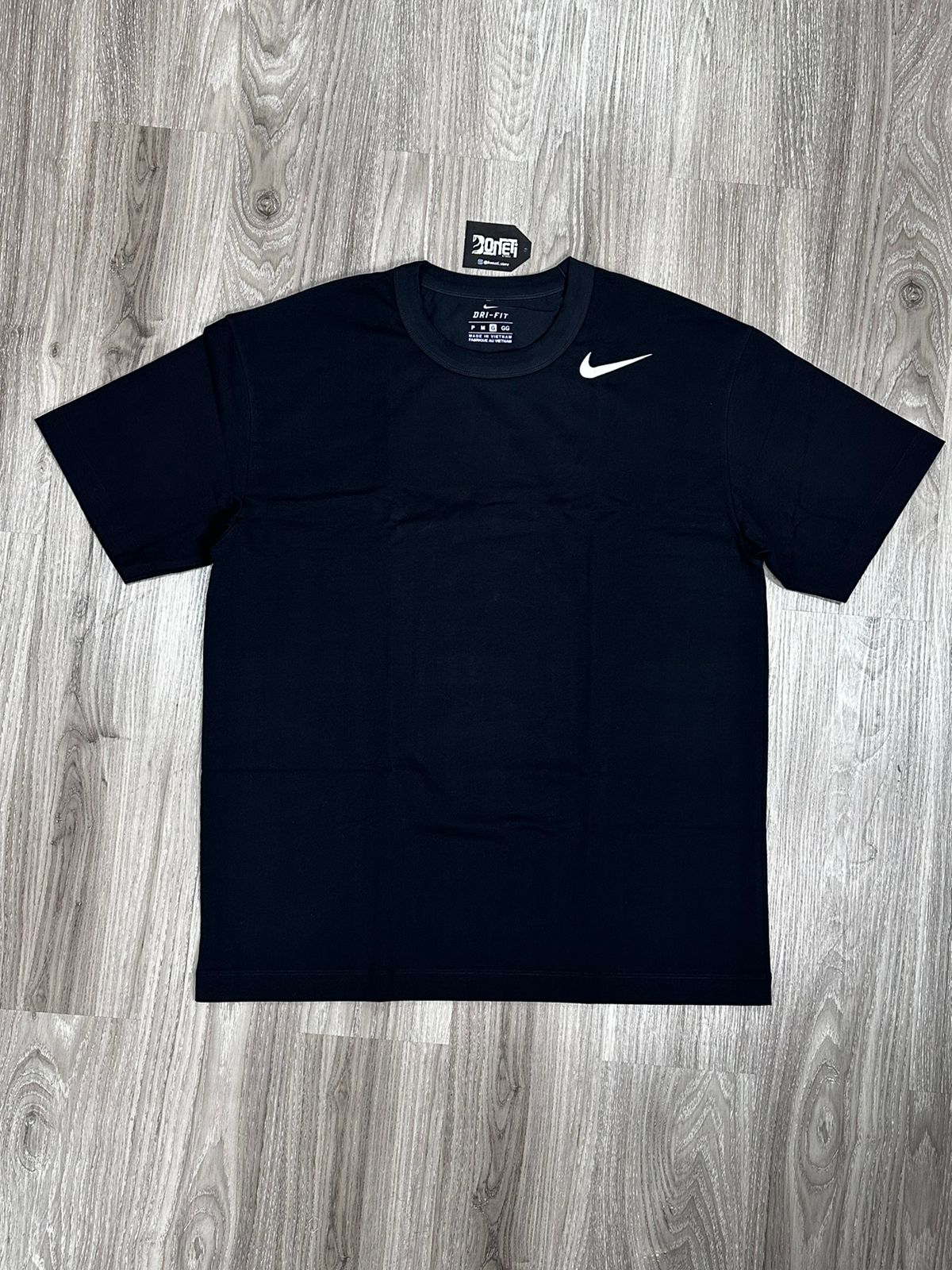 CAMISETA OVERSIZED DRI-FIT NK - PRETO