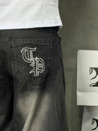 CALÇA JEANS BARREL ESCURA TRIPSIDE - 103