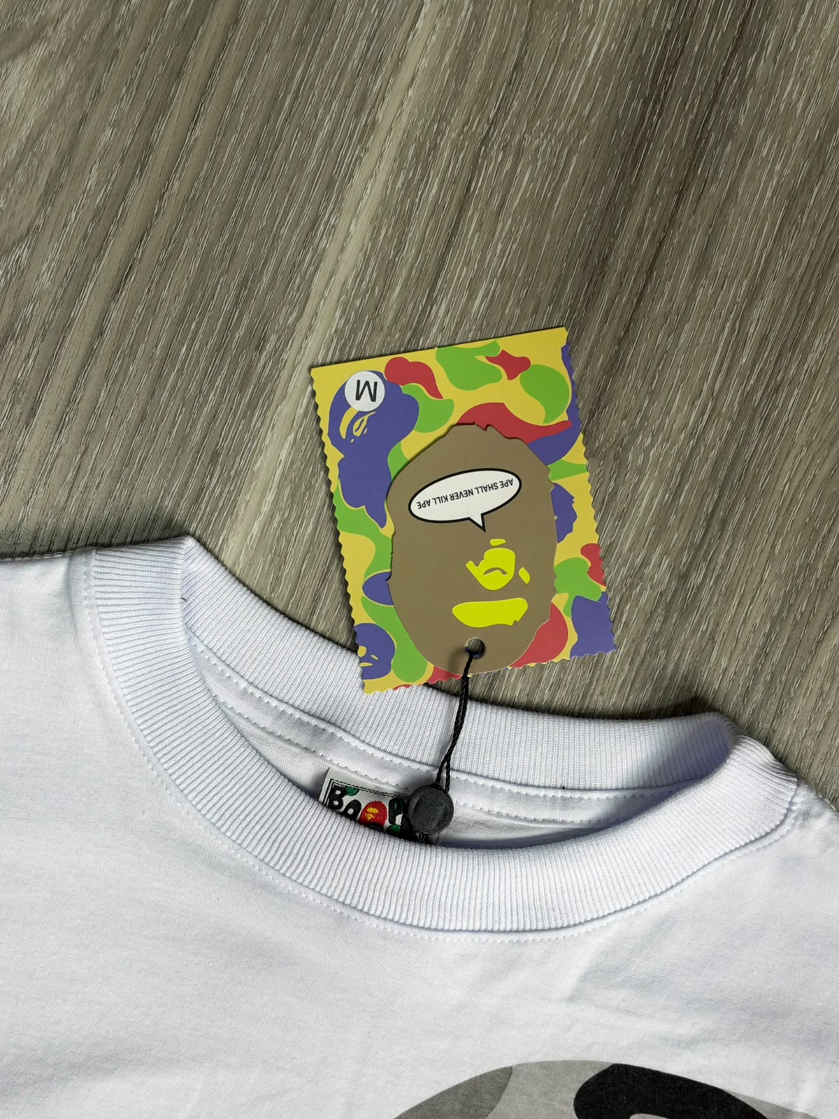 CAMISETA BAPE BIG CAMO - WHITE