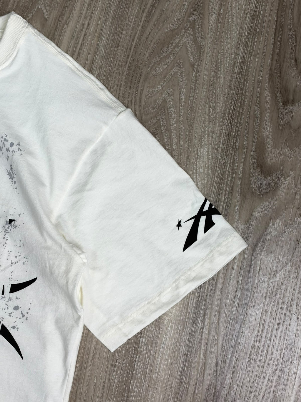 CAMISETA HELLSTAR THORN GLITTER - OFFWHITE