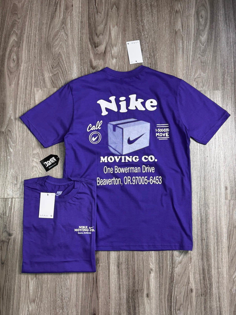 CAMISETA NK MOVING CO - ROXA