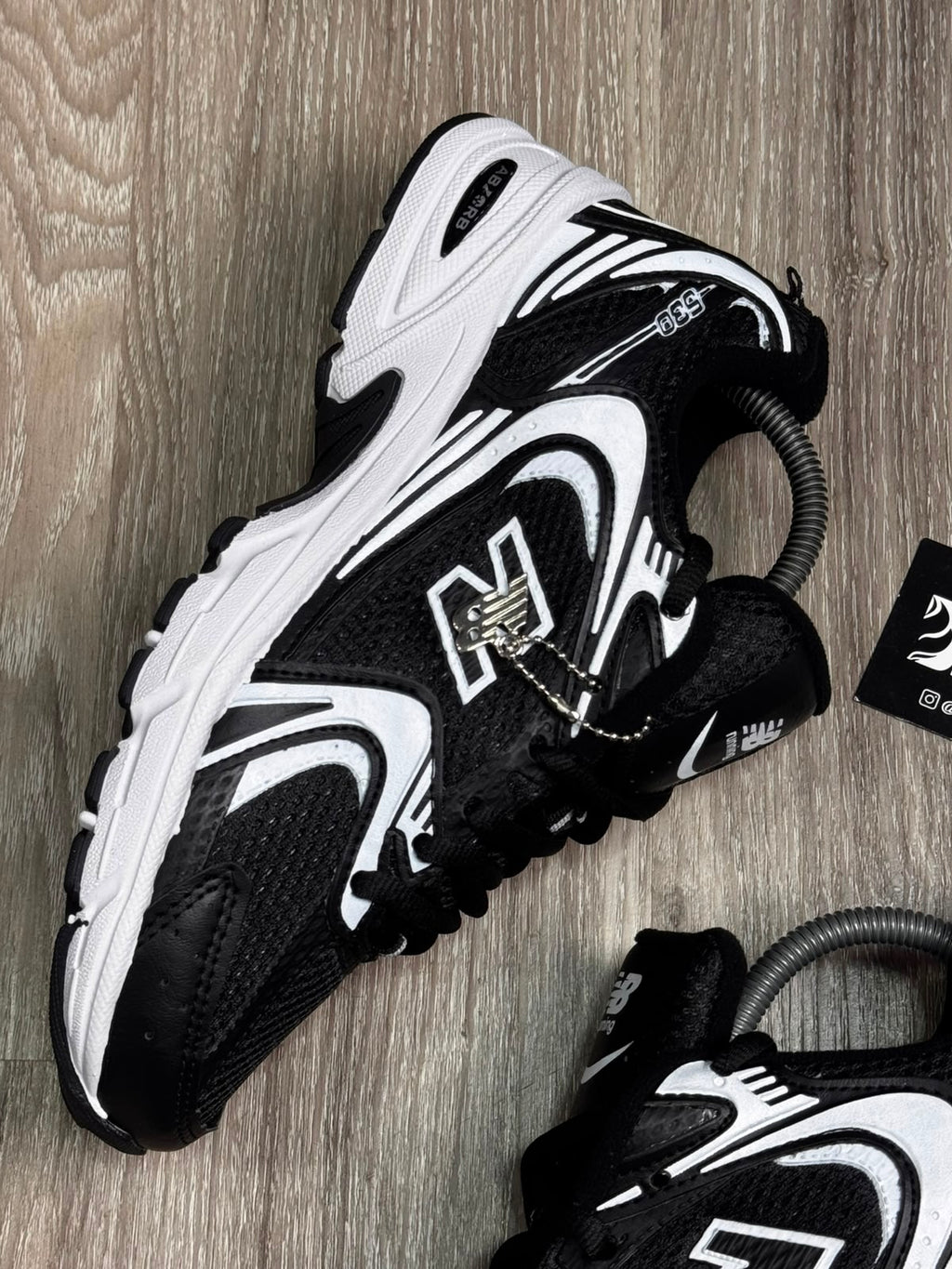 TÊNIS NB 530 - BLACK WHITE
