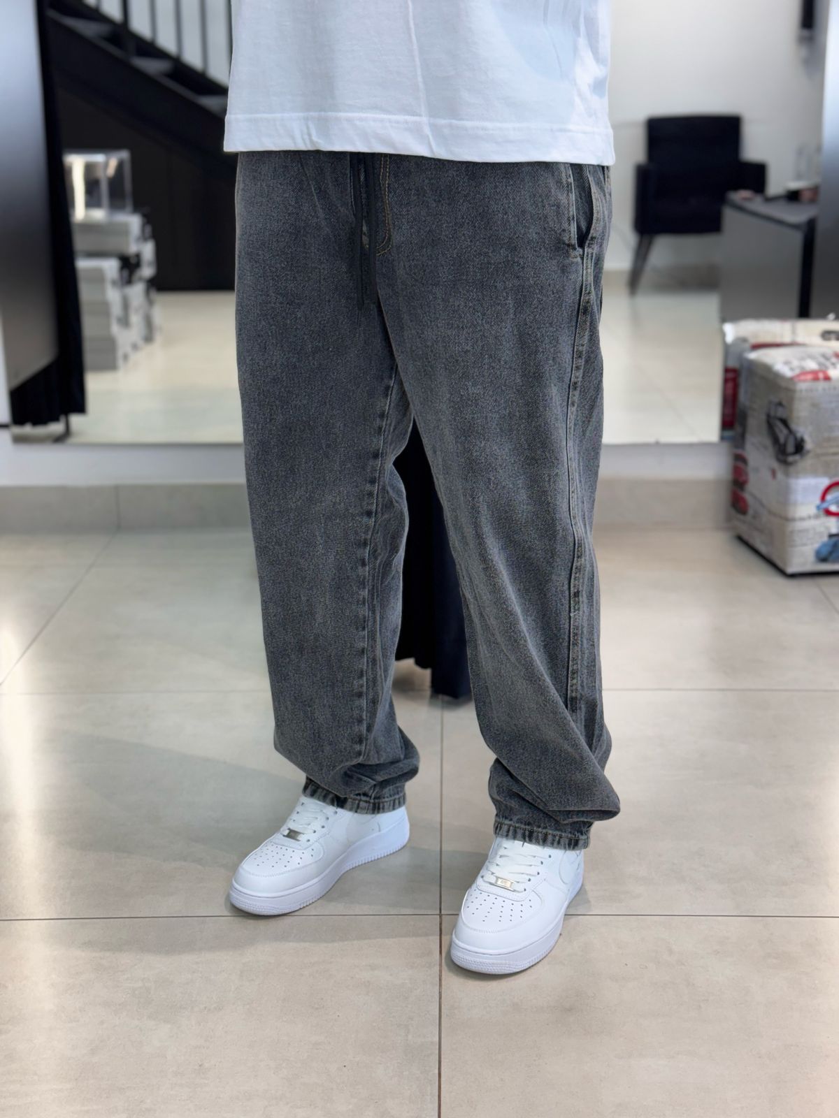 CALÇA JEANS BAGGY - ESTONADA