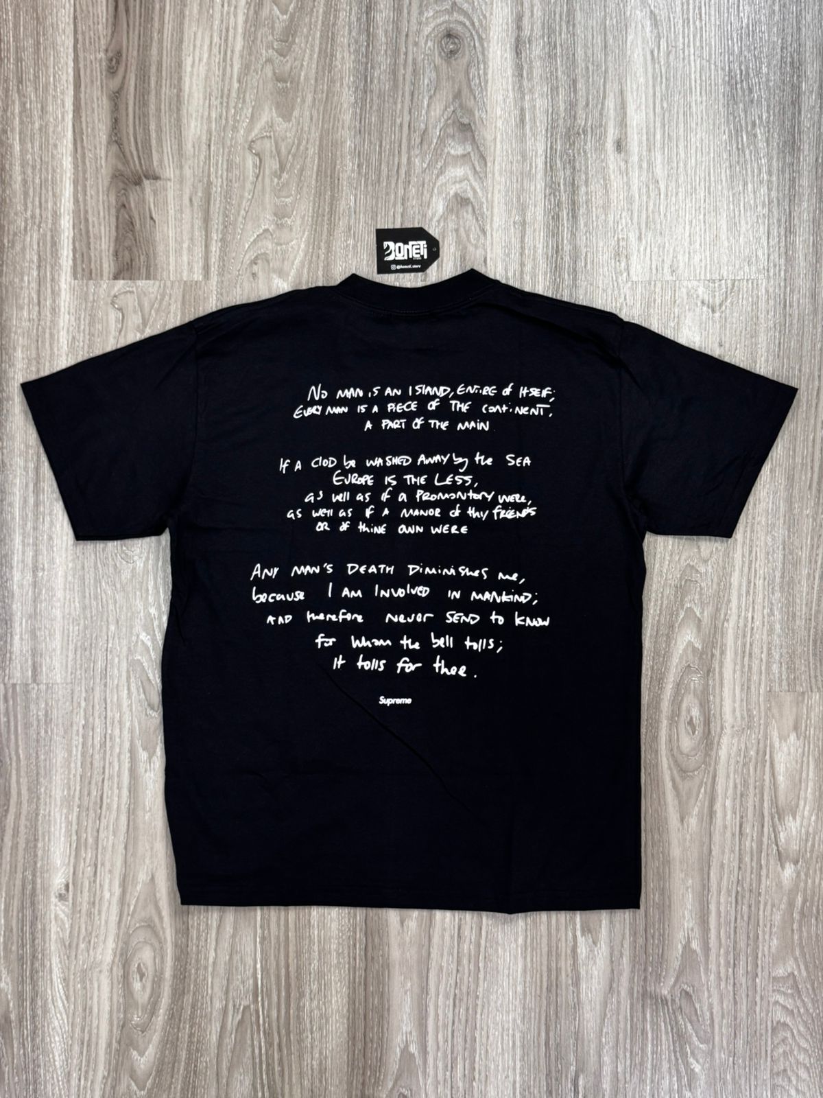 CAMISETA SUP X CORTEIZ RULES - PRETA