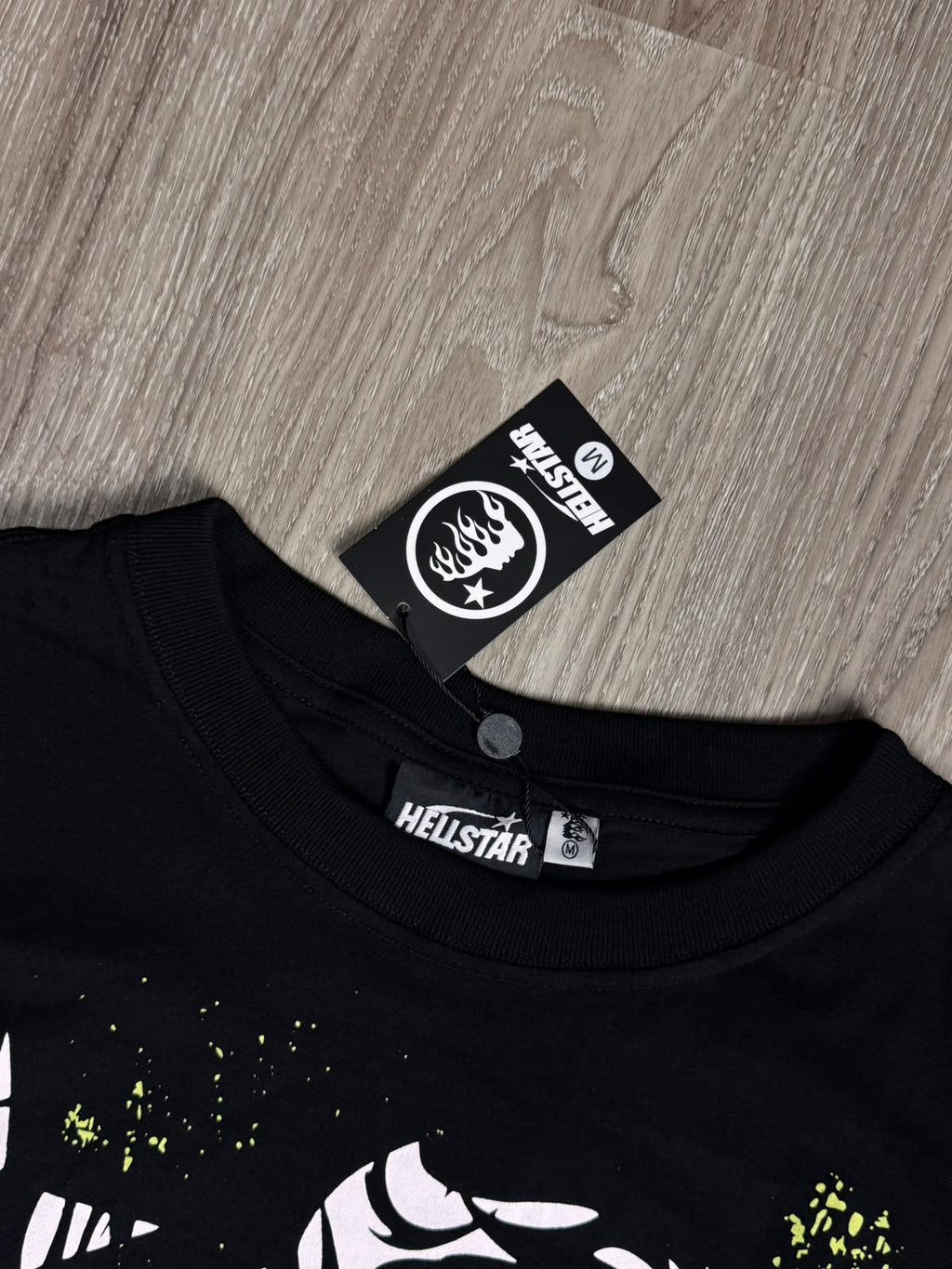 CAMISETA HELLSTAR PATH TO PARADISE - BLACK GREEN