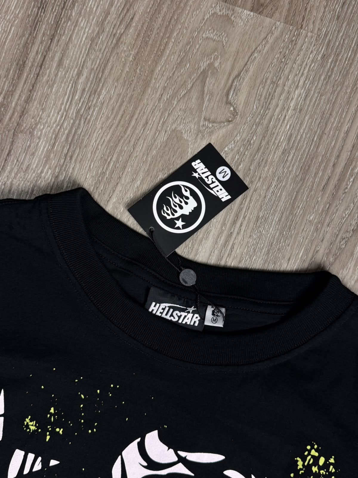 CAMISETA HELLSTAR PATH TO PARADISE - BLACK GREEN