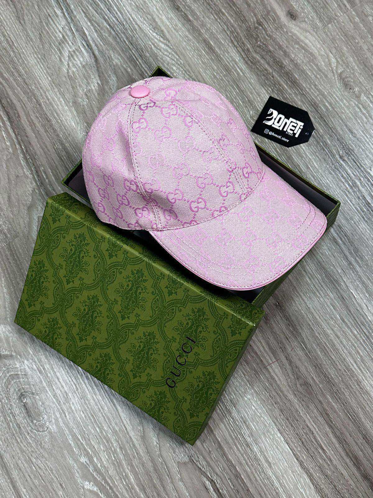 BONÉ GC CANVAS PINK