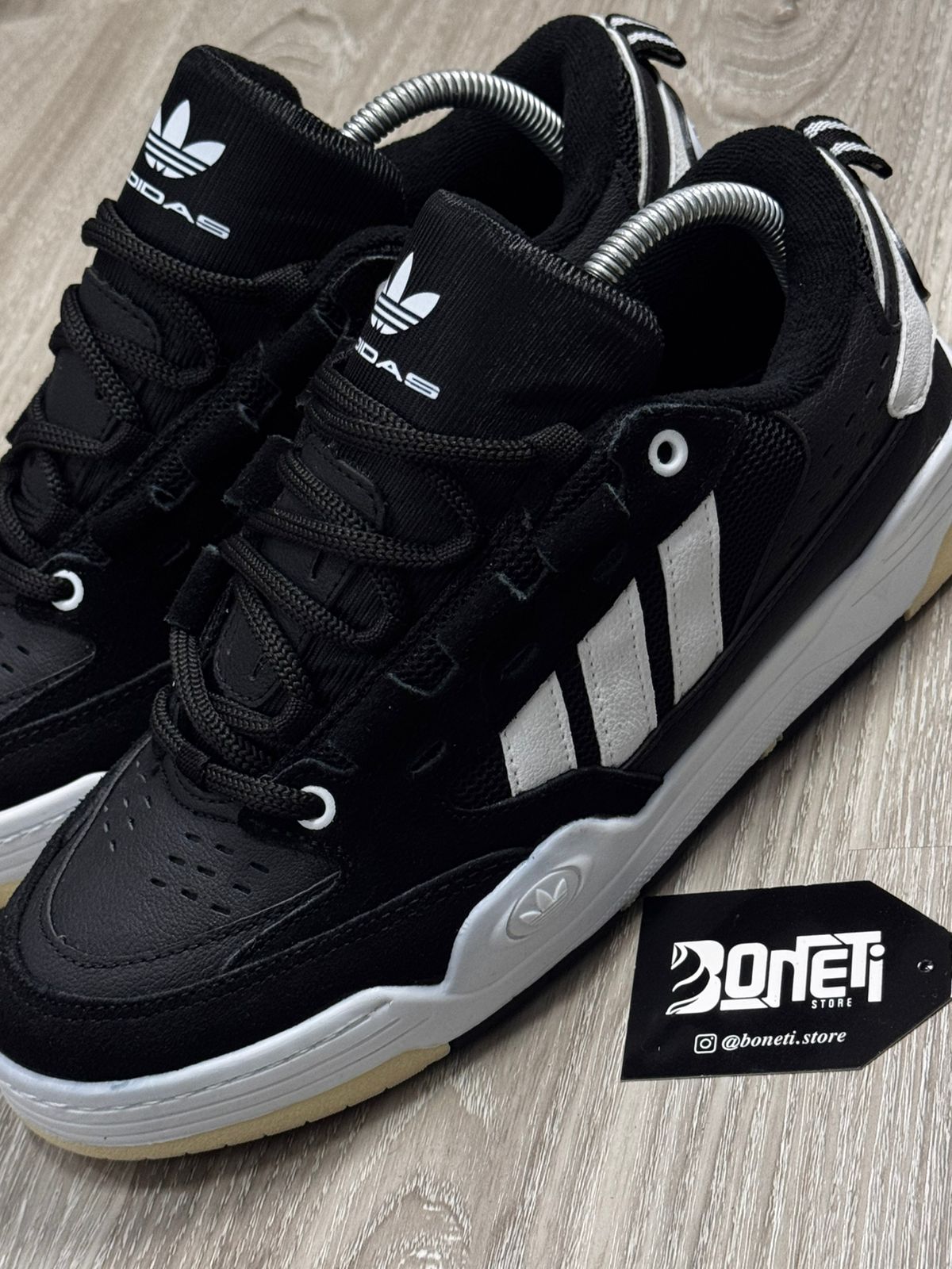 TÊNIS ADD ADI2000 - PRETO E BRANCO