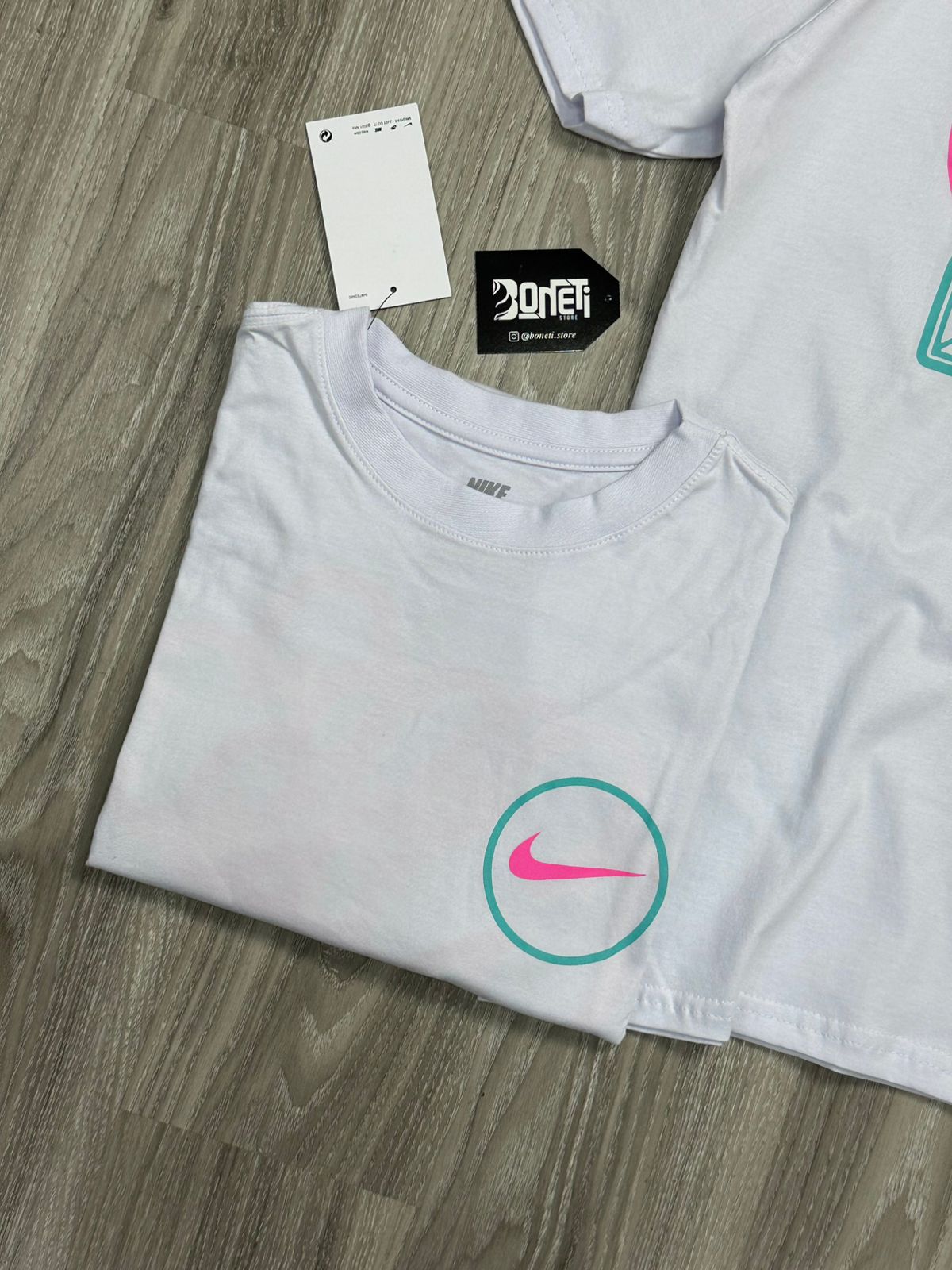 CAMISETA NK CIRCLE - BRANCA