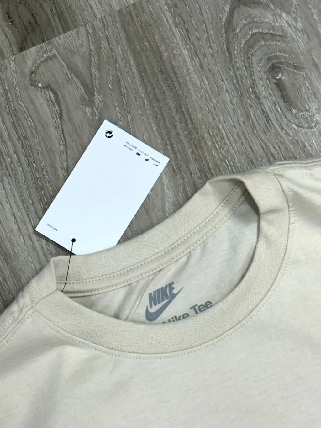 CAMISETA NK ICON - BEGE