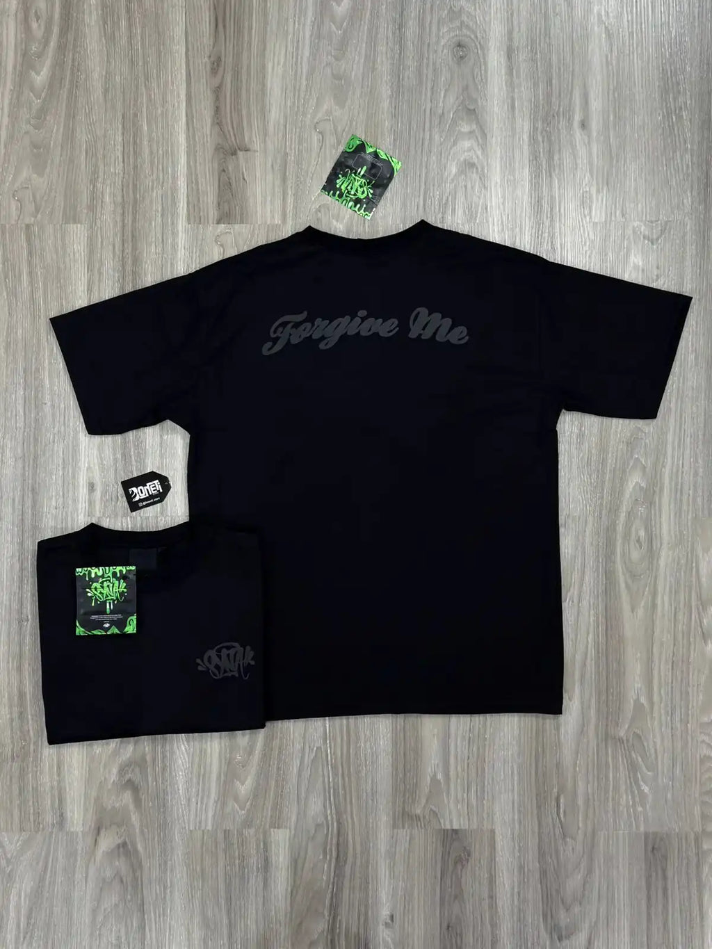 CAMISETA SYNA FORGIVE ME TST - PRETA