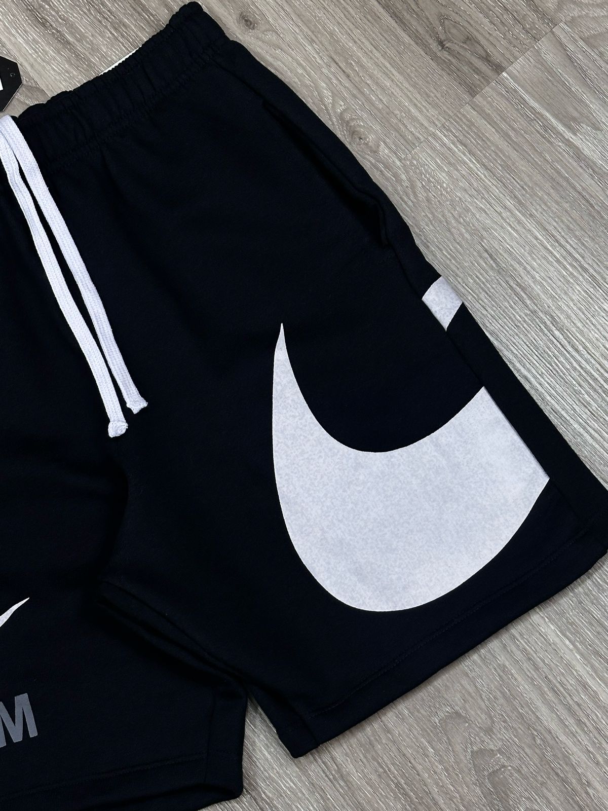 SHORTS MOLETOM NK BIG SWOOSH TM - PRETO