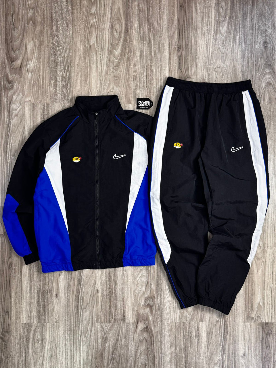 CONJUNTO TACTEL NK TRACKSUIT TN AIR - PRETO