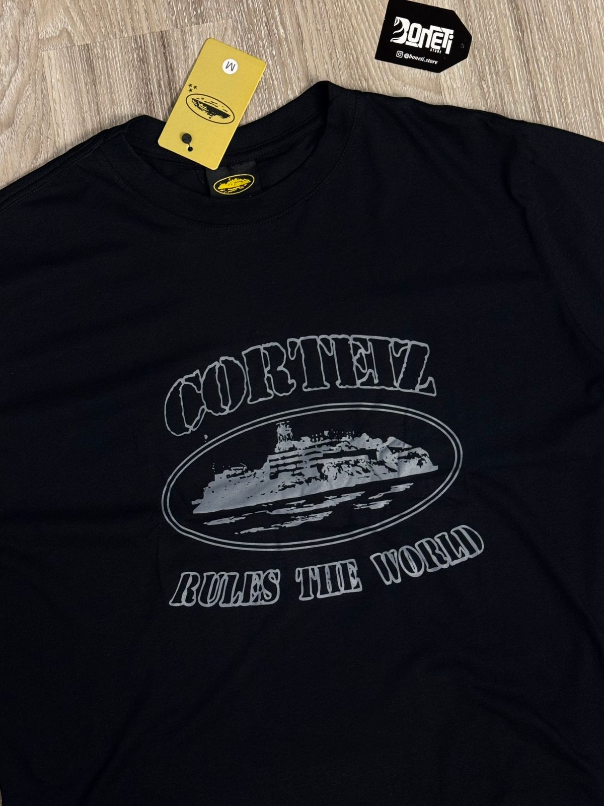 CAMISETA CORTEIZ RULES - PRETA