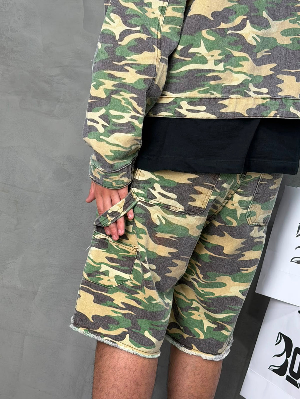 BERMUDA CARPINTEIRO PRESENCE CAMUFLADA