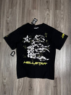 CAMISETA HELLSTAR PATH TO PARADISE - BLACK GREEN