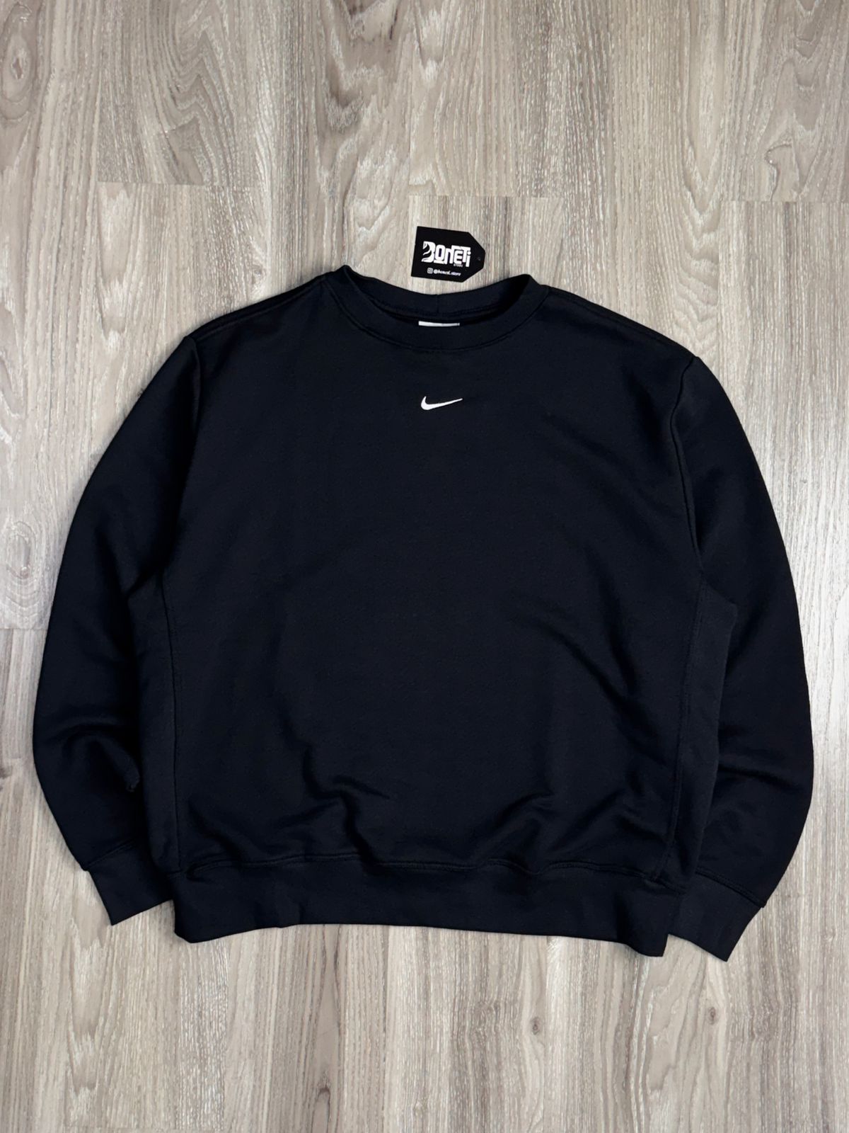 MOLETOM CARECA NK ESSENTIALS  - PRETO