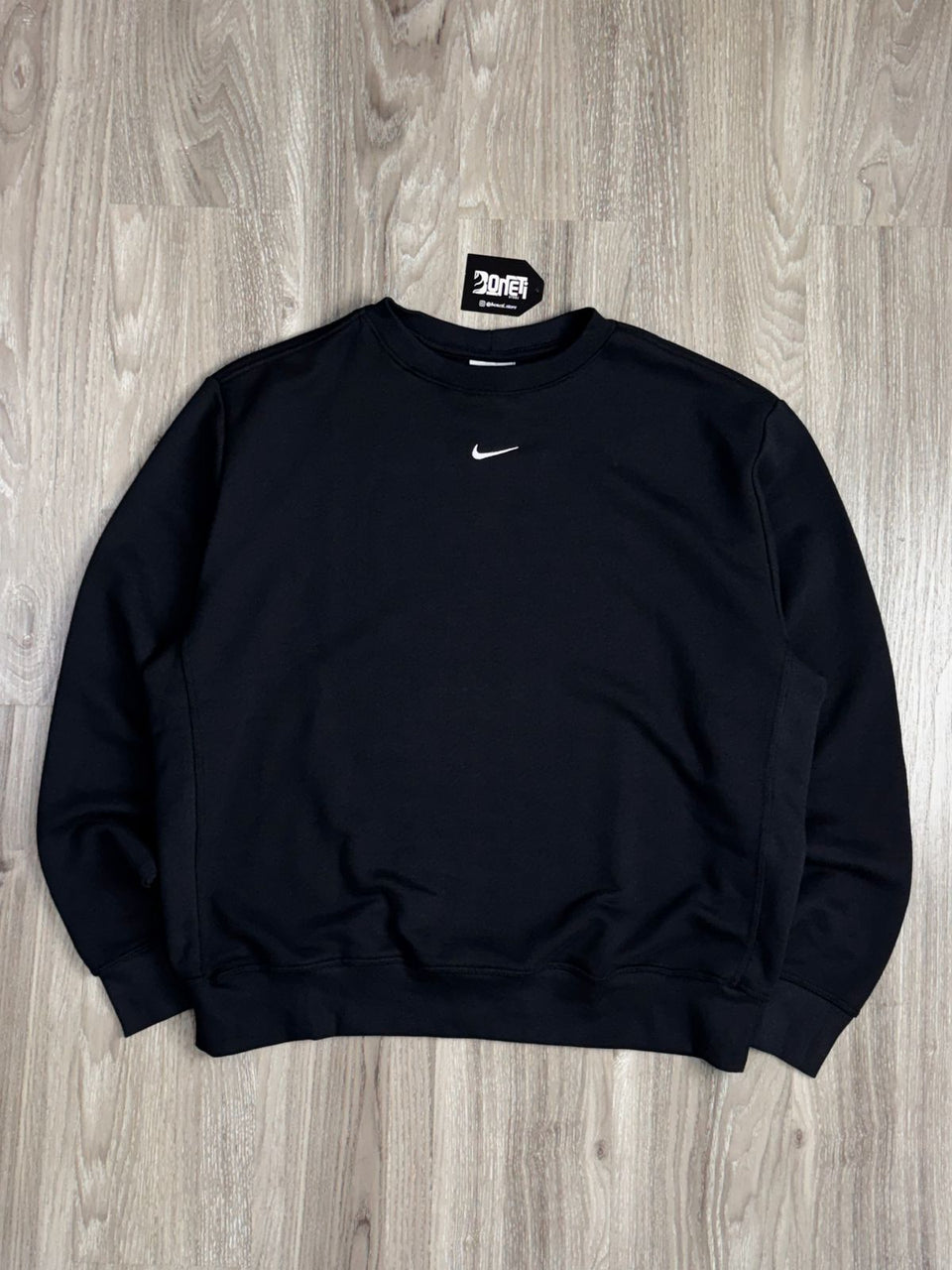 MOLETOM CARECA NK ESSENTIALS  - PRETO