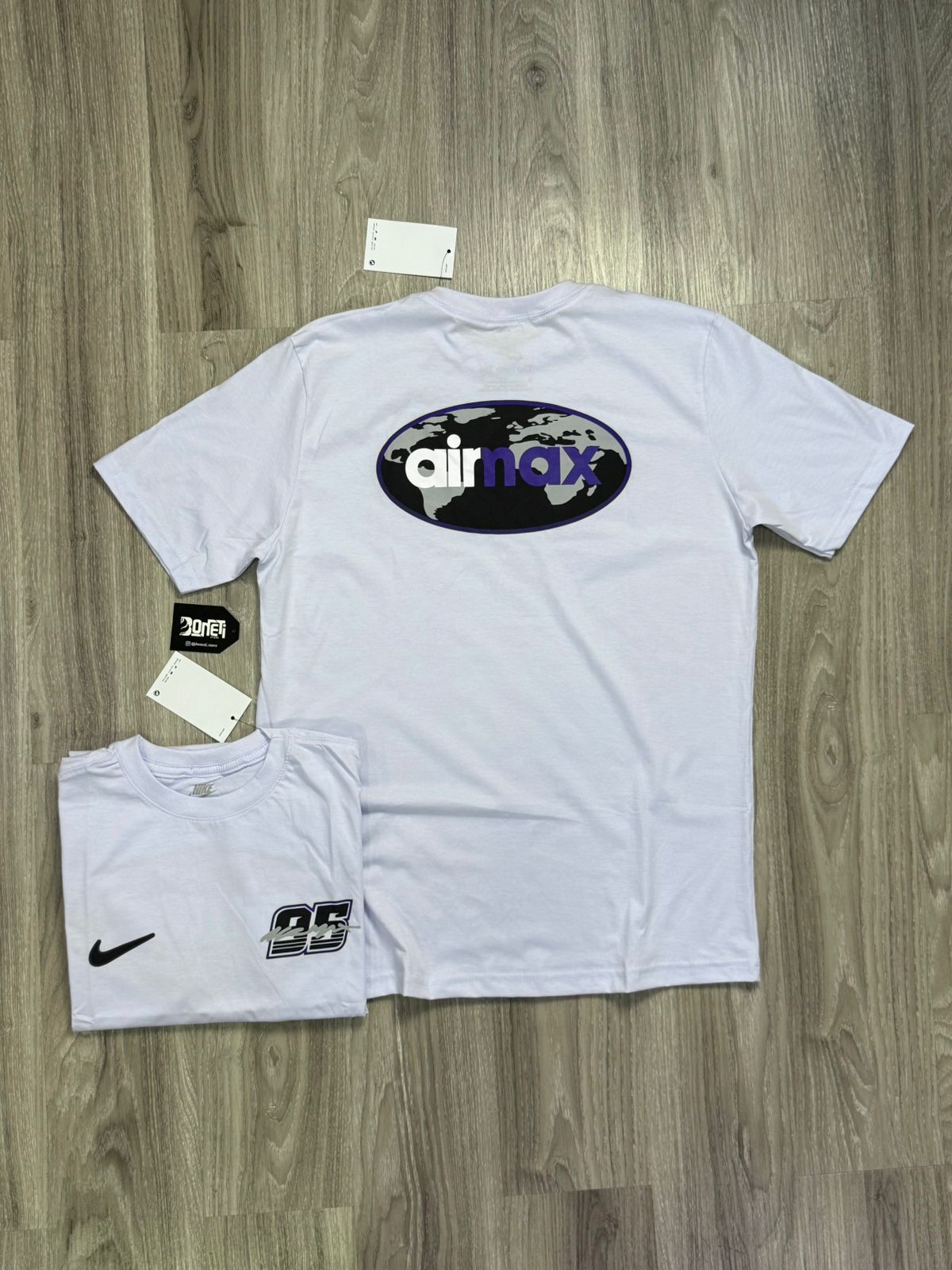 CAMISETA NK AIR MAX 95 - BRANCA