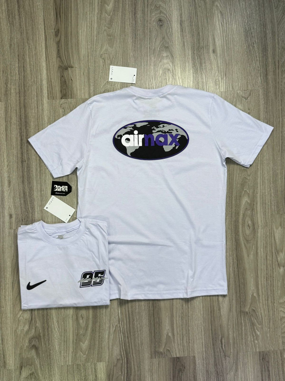 CAMISETA NK AIR MAX 95 - BRANCA
