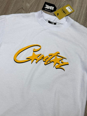 CAMISETA CORTEIZ SHINNING STAR - BRANCO E AMARELO