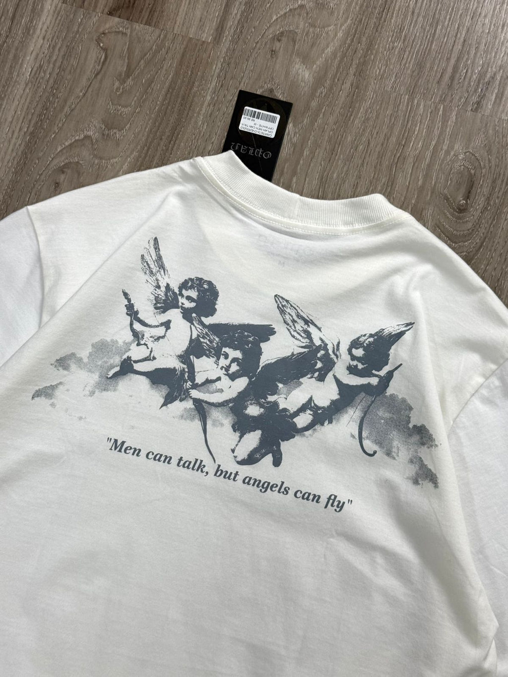 CAMISETA OVERSIZED OPLAN MEN CAN TALK - OFFWHITE