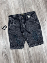 SHORTS JEANS PRETO ESTONADO CITY DENIM - 619