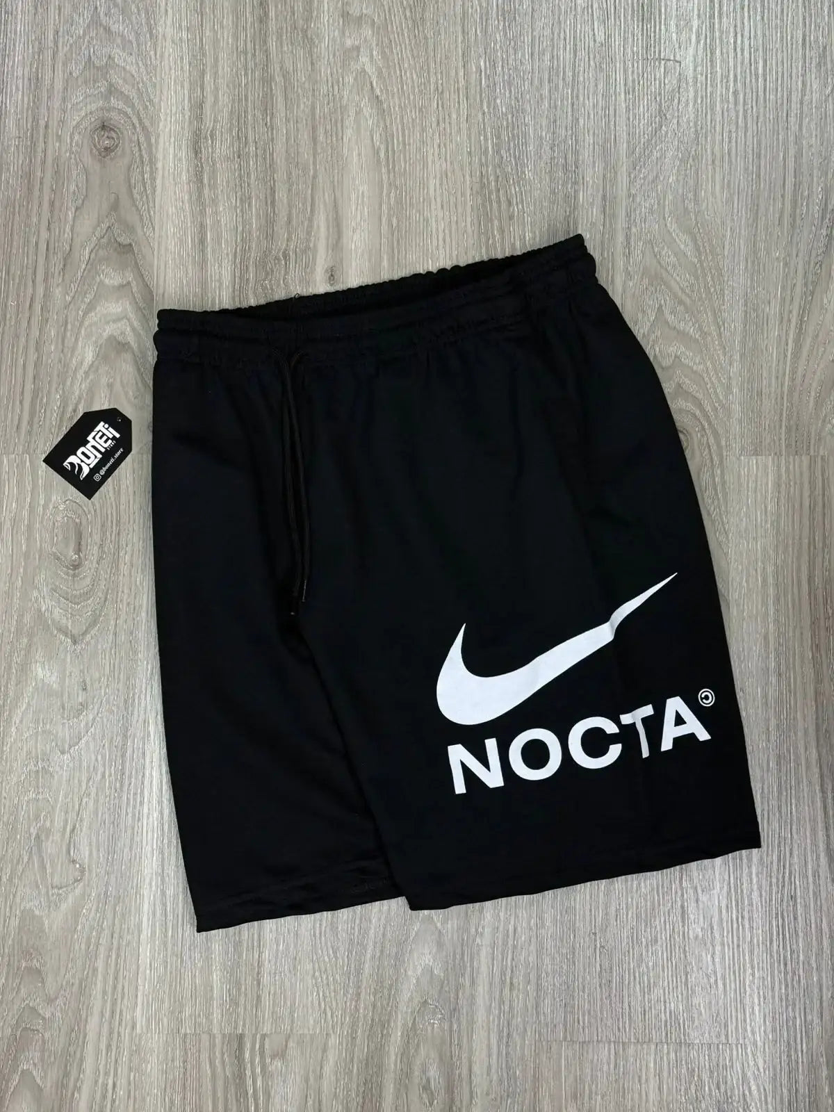 SHORTS MOLETOM NK SWOOSH X NOCTA - PRETO