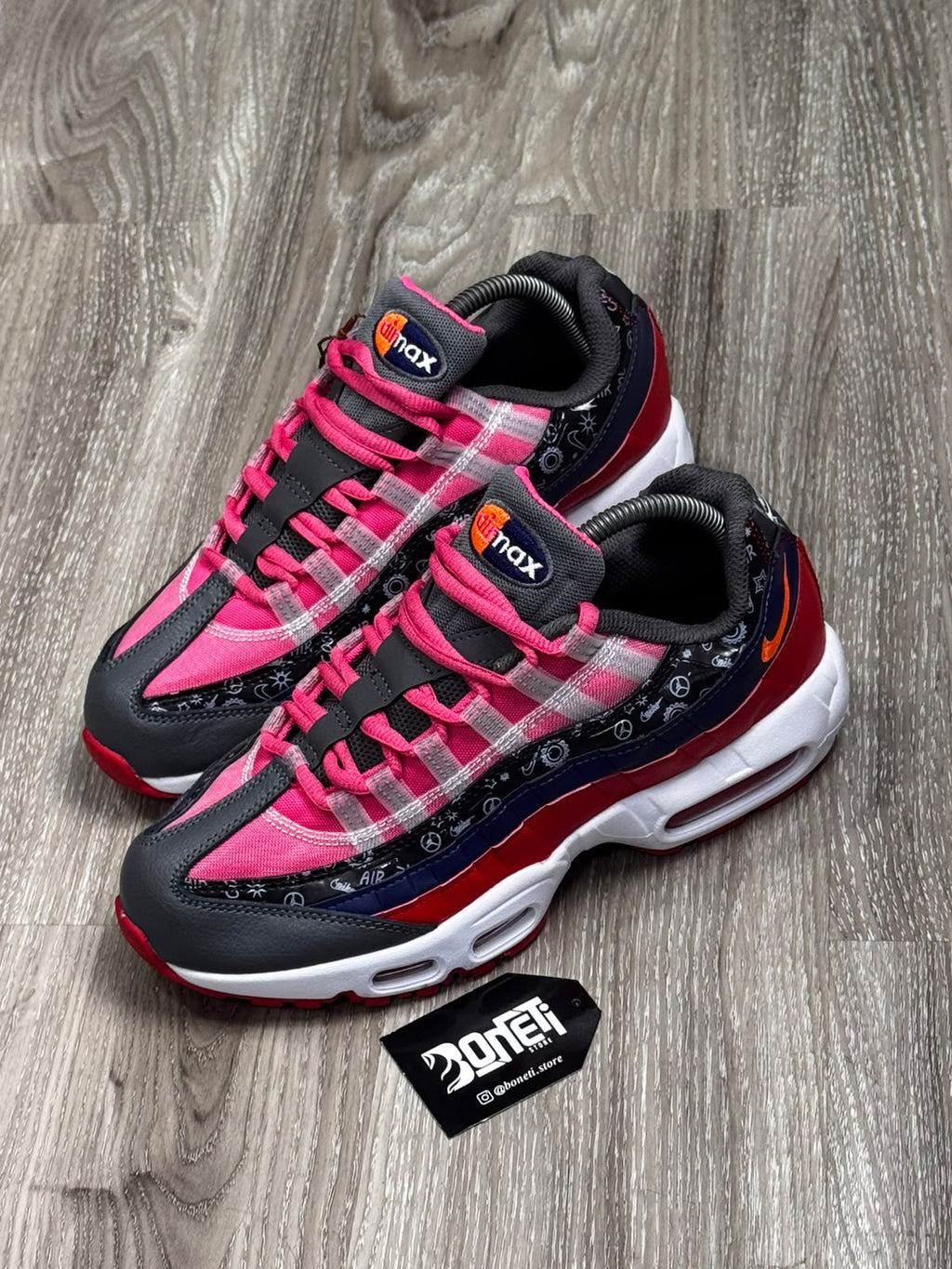 TÊNIS NK AIR MAX DOODLES - PURPLE RACER PINK
