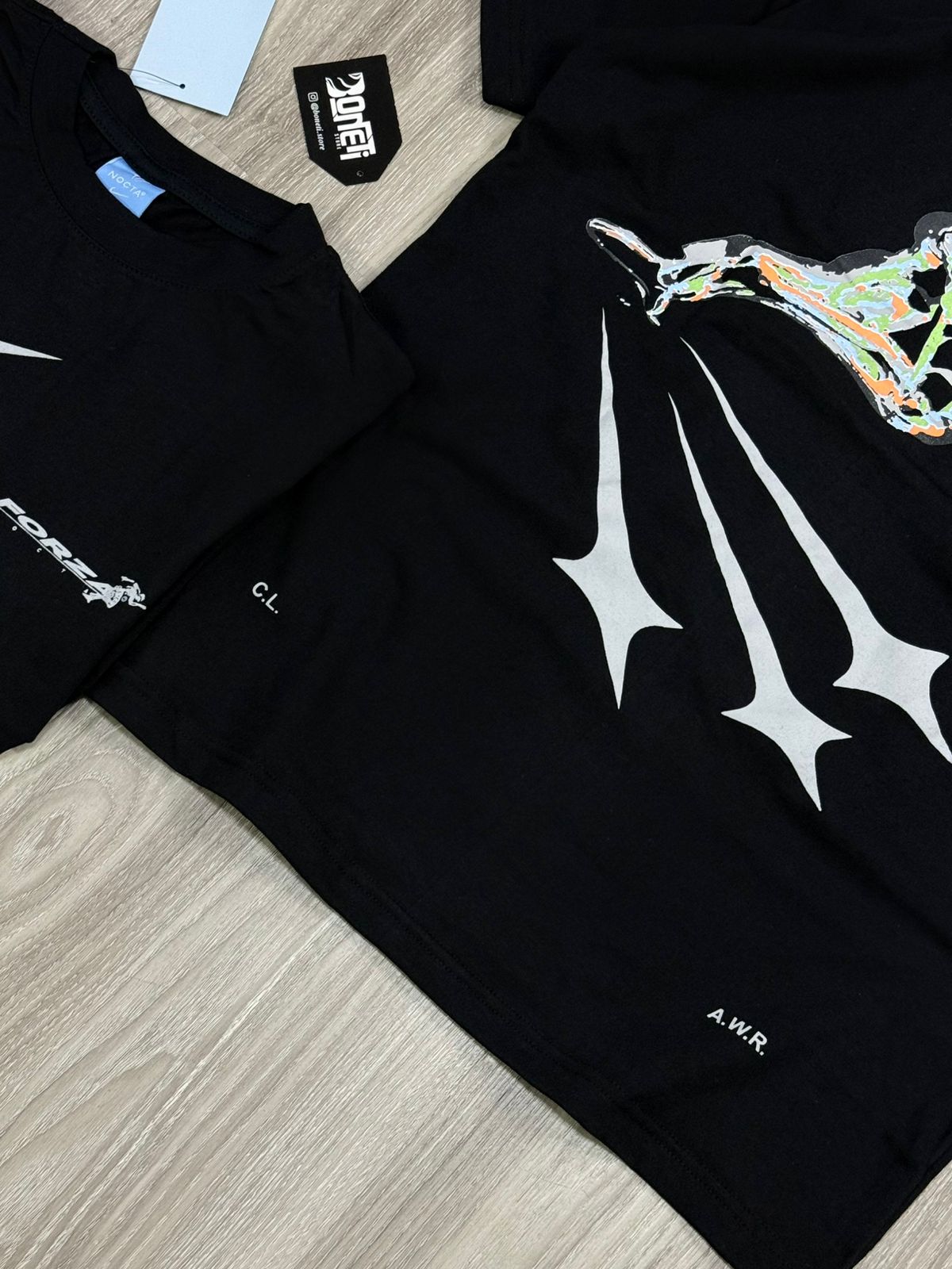 CAMISETA NK X FORZA NOCTA 2.0 - PRETA