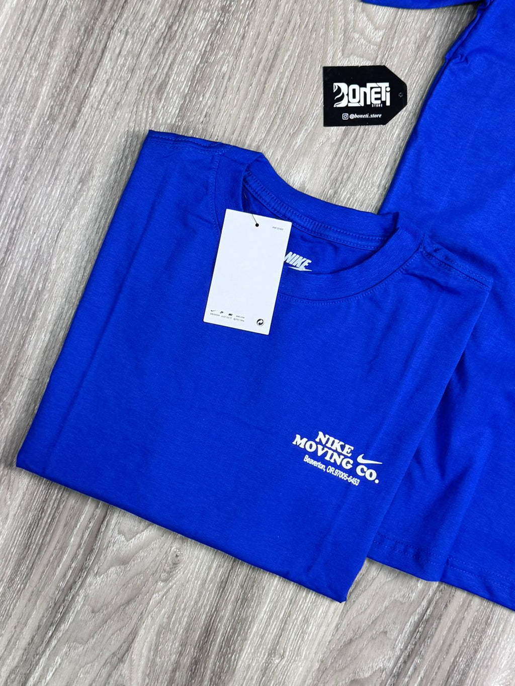 CAMISETA NK MOVING CO - AZUL ROYAL
