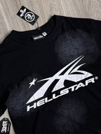 CAMISETA HELLSTAR WASHED - BLACK