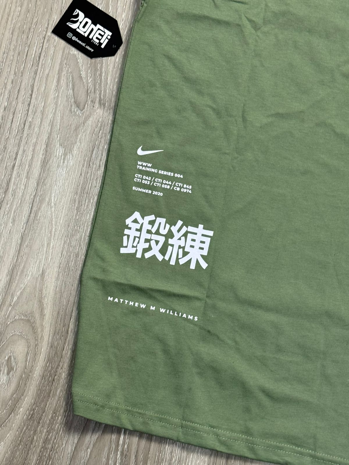 CAMISETA NK X MMW - VERDE MUSGO