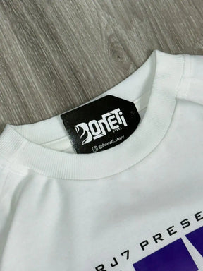 CAMISETA OVERSIZED RJ7 NEY MONSTER - OFFWHITE