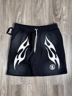 SHORTS MOLETOM HELLSTAR - PRETO