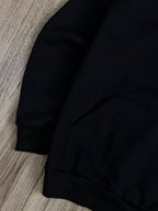 MOLETOM GOLA ALTA ZIP TOMMY - PRETO