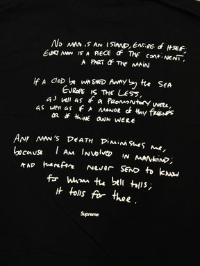 CAMISETA SUP X CORTEIZ RULES - PRETA