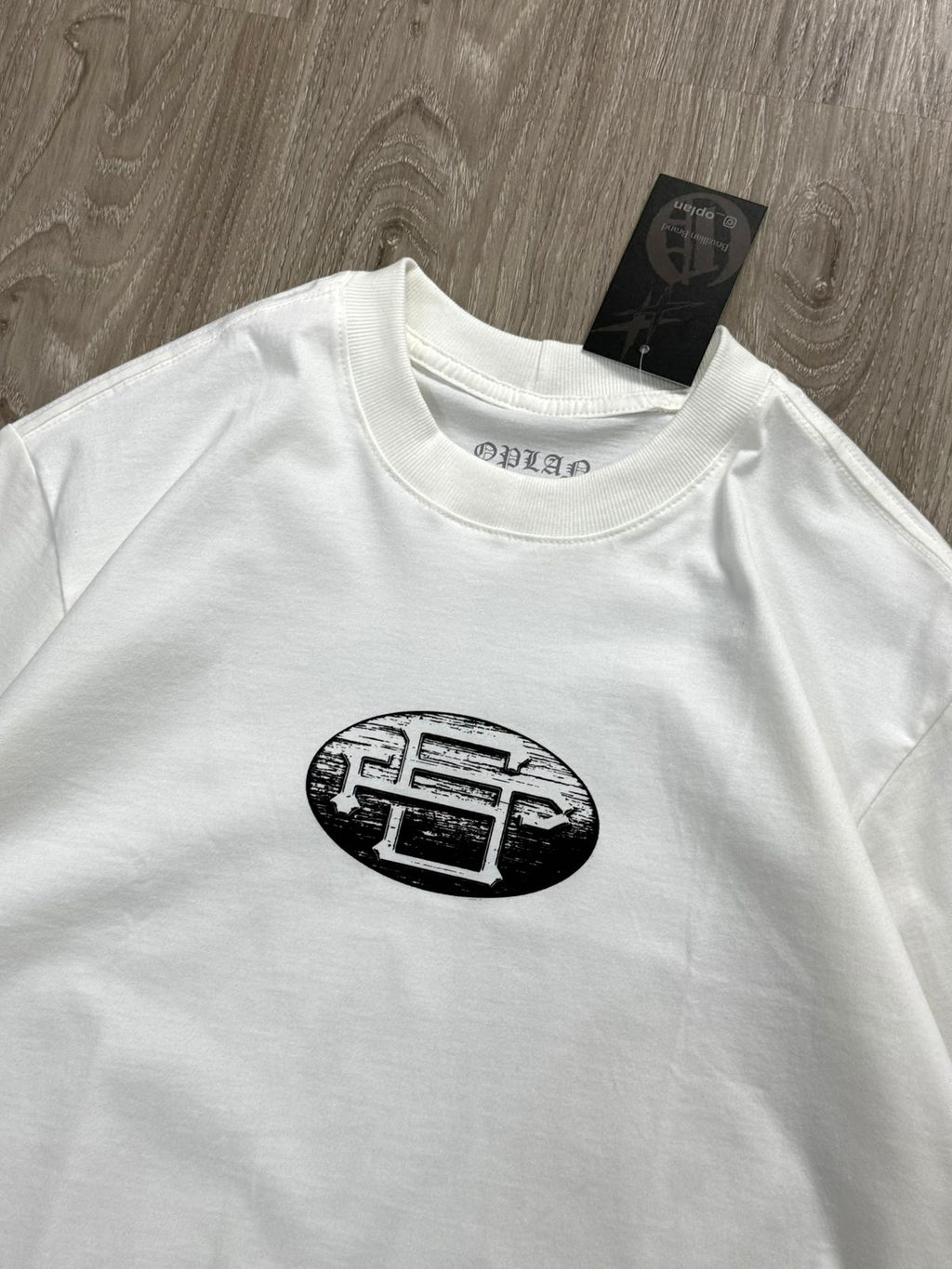 CAMISETA OVERSIZED OPLAN ANGEL OF LOVE - OFFWHITE