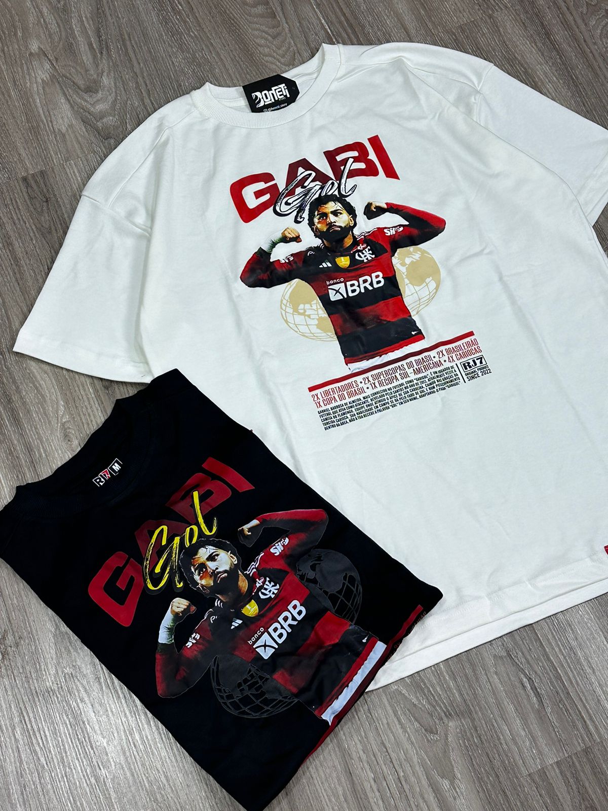 CAMISETA OVERSIZED RJ7 GABI GOL