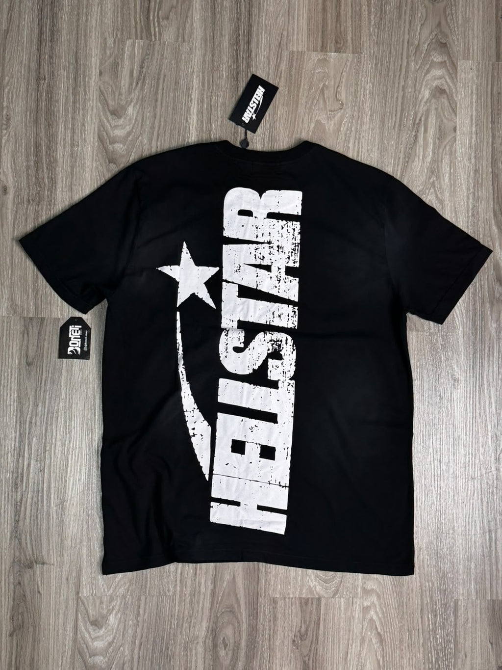 CAMISETA HELLSTAR FUTURE FLAME - PRETA