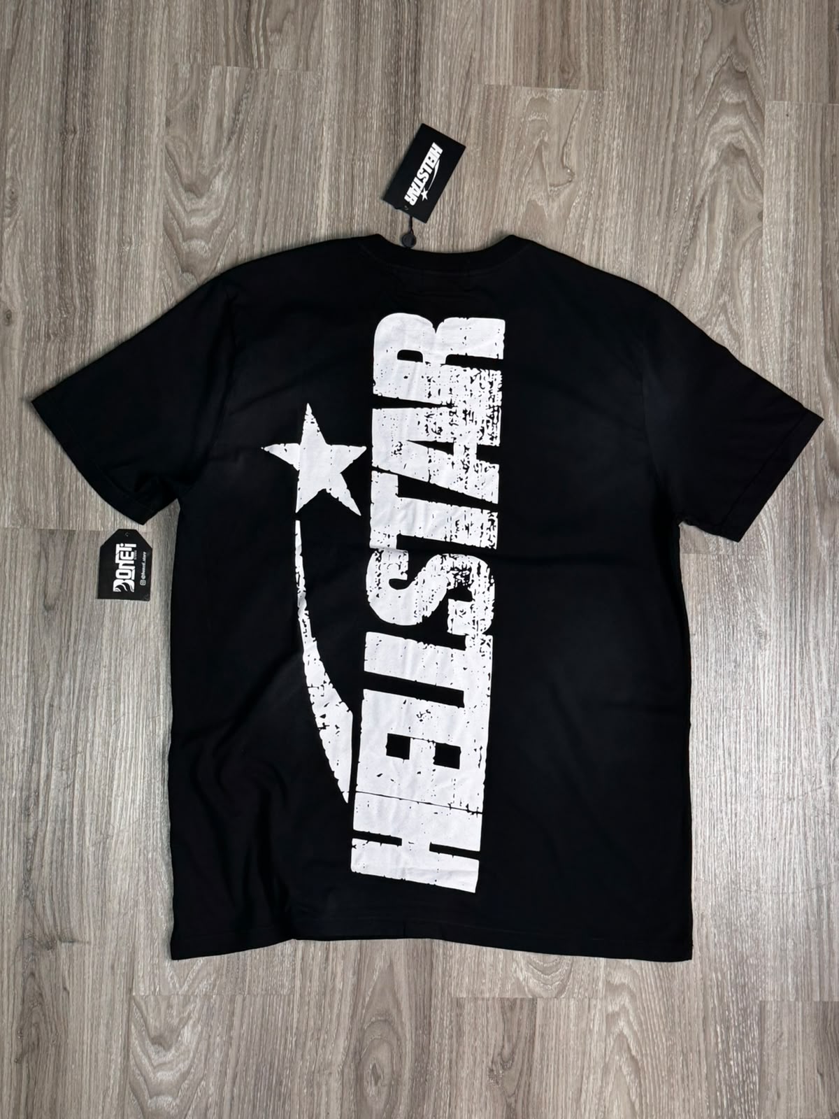 CAMISETA HELLSTAR FUTURE FLAME - PRETA