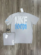 CAMISETA NK HOOPS - CINZA